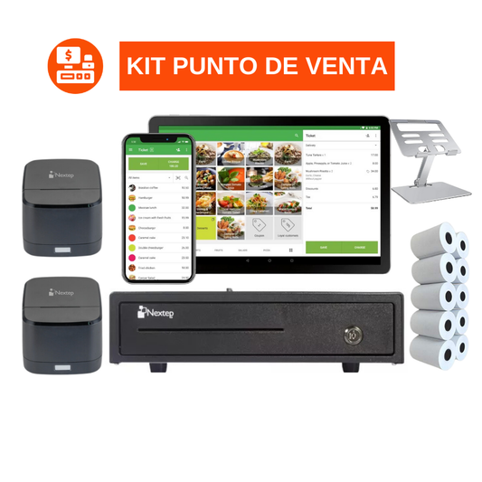 Kit Punto de Venta  Tablet 10 Android +2  Impresoras 58mm Bluetooth*