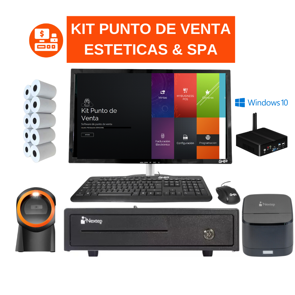 Kit Punto de Venta para Estéticas & Spa: La Solución Integral para tu Negocio de Belleza 💆♀️