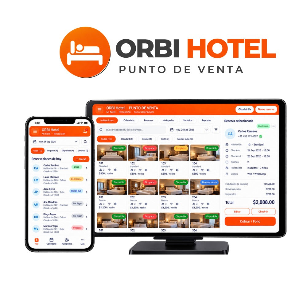 Licencia ORBI Hotel Android