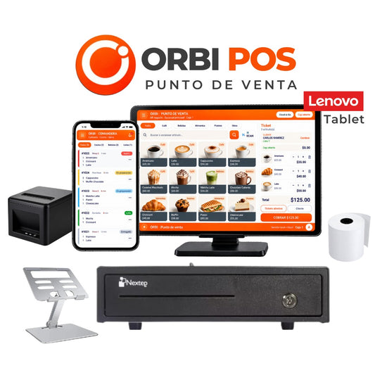 Kit Punto De Venta Lenovo10 + Impresora Eterneth 80mm*