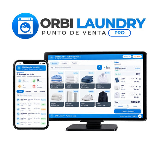 Licencia Orbi Pos Pro Lavanderia Android