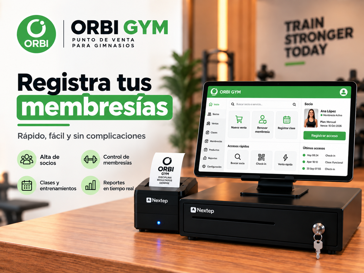 Kit Punto de Venta Tablet 10 Android + Impresora 58mm Bluetooth* para Gym